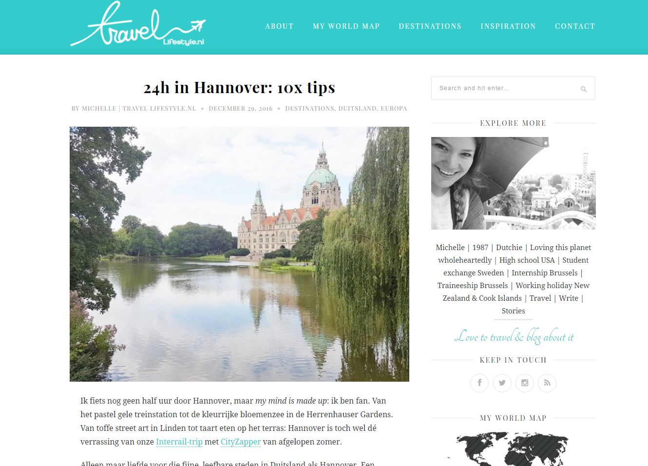 Travellifestyle Website