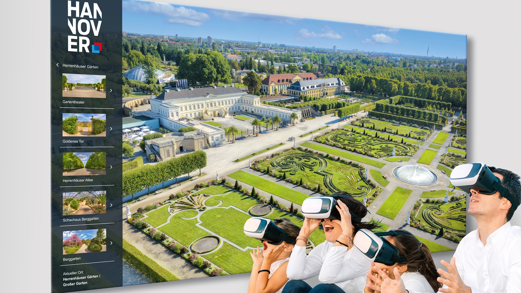 Hannover entspannt in 360 Grad erleben - Hannover Living