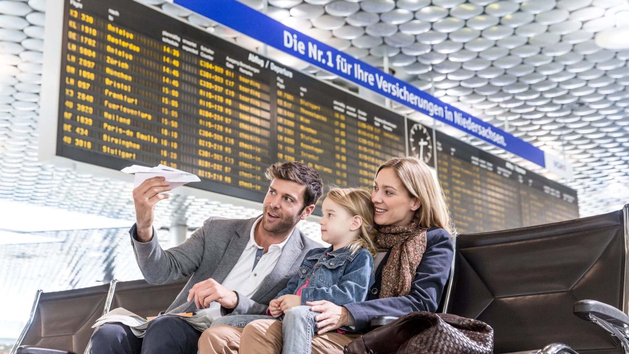 Hannover Living: Hannover Airport Wartebereich