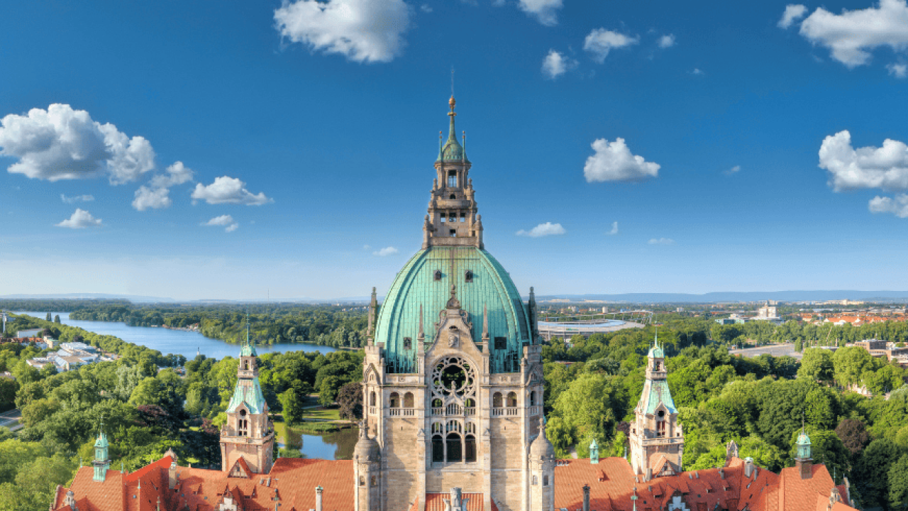 Das Neue Rathaus in Hannover